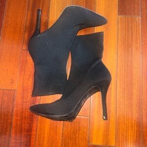 Chic Black Women's Heeled Boots